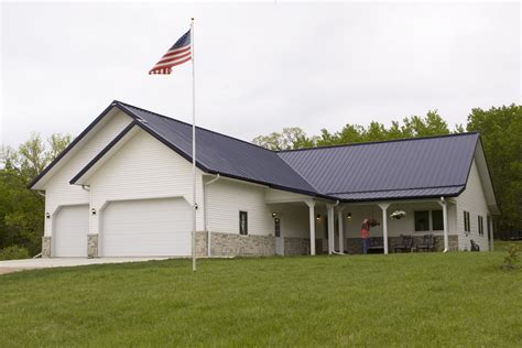 ranch style house metal roof|morton pole barn homes.